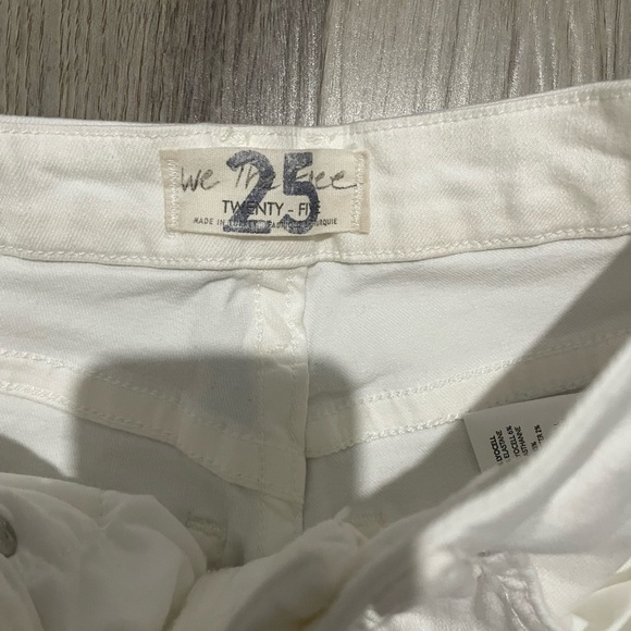 We The Free White Denim Skinny Jeans - Picture 4 of 6